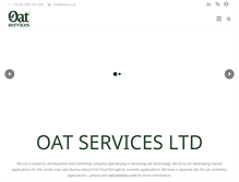 Tablet Screenshot of oat.co.uk